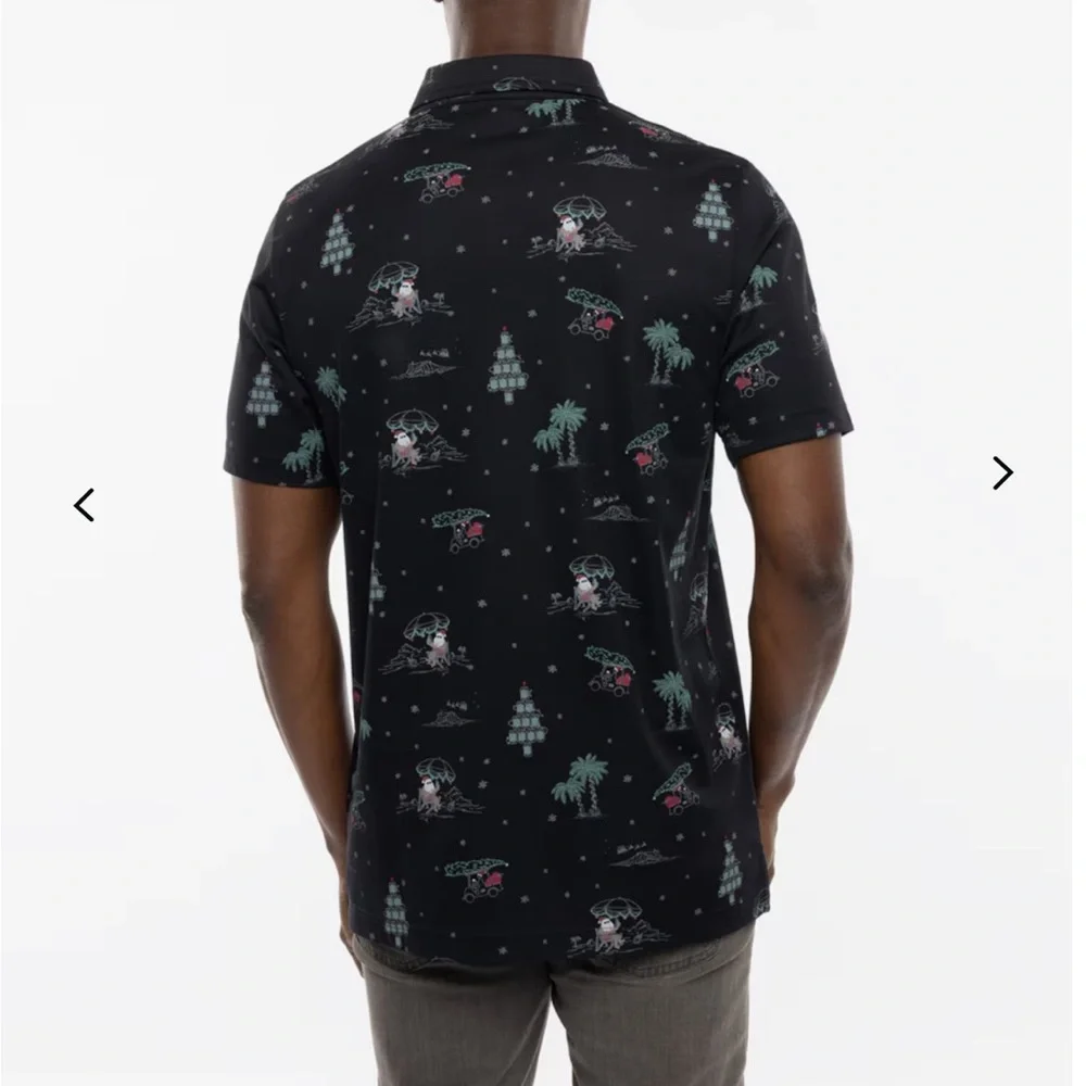 NWT Travis Mathew California Christmas Polo - Picture 3 of 6